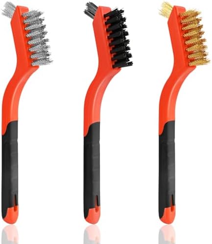 Heavy Duty Wire Brush Set (Pack of 4)