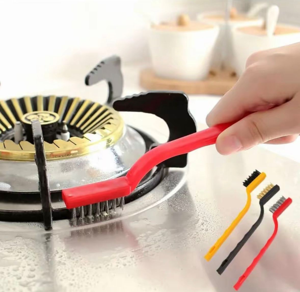 Heavy Duty Wire Brush Set (Pack of 4)